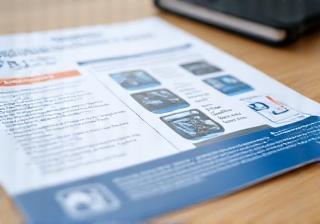 Informational brochure with car care tips