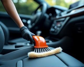 Deep interior car cleaning