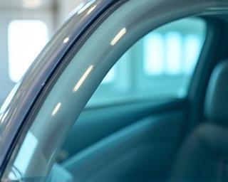 Crystal clear car window